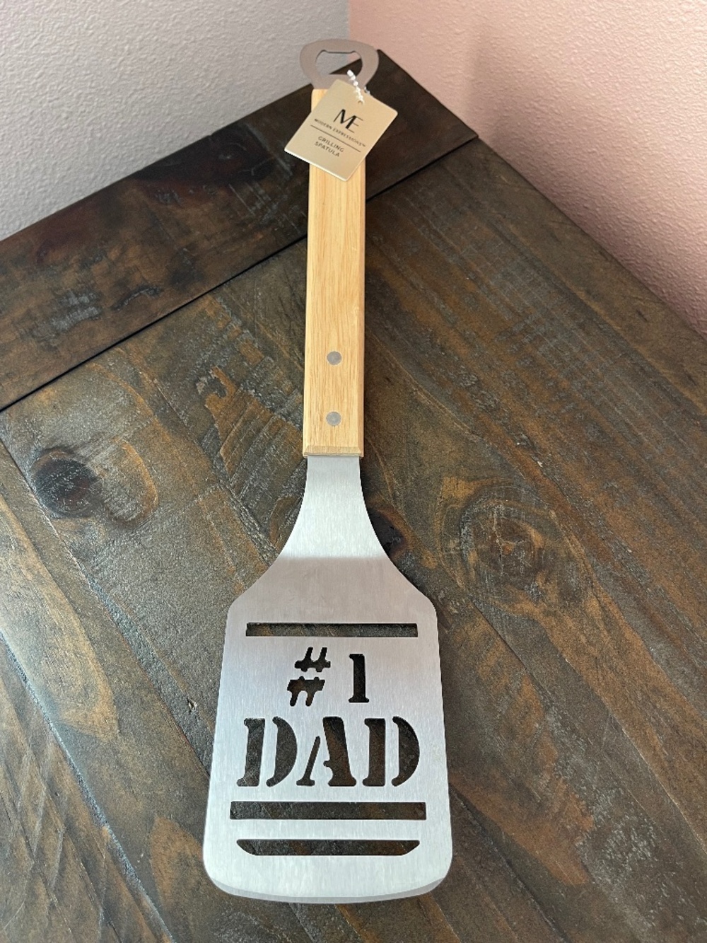 Modern Expressions #1 DAD Grilling Spatula with Bottle Opener
